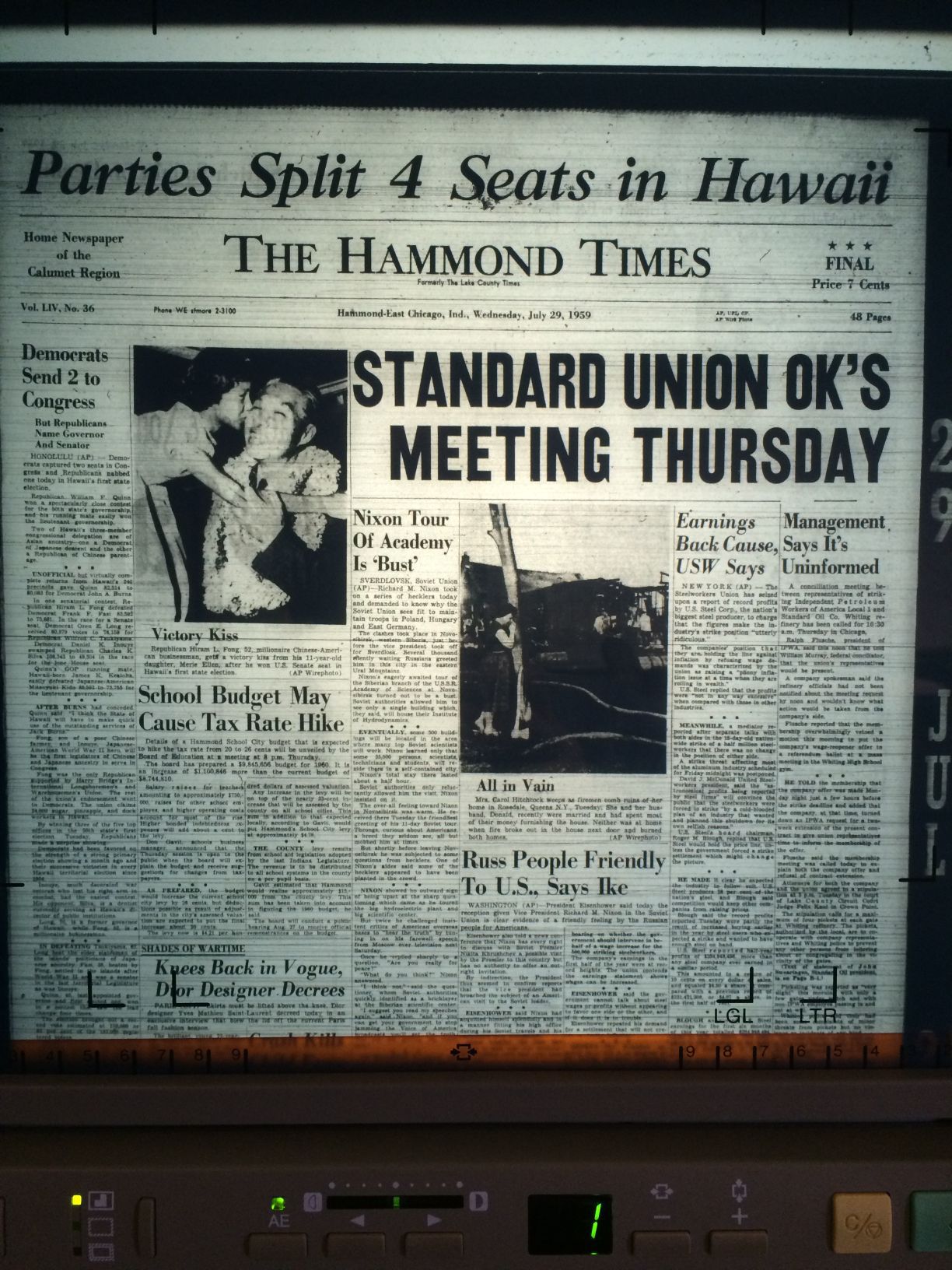 1959 steel strike